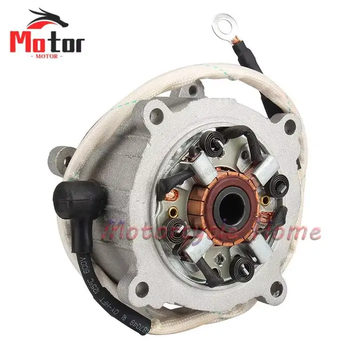 Moteur de démarrage électrique de haute qualité pour moto, compatible avec les moteurs 49cc 2 temps, mini moto tout-terrain, quad, pocket bike