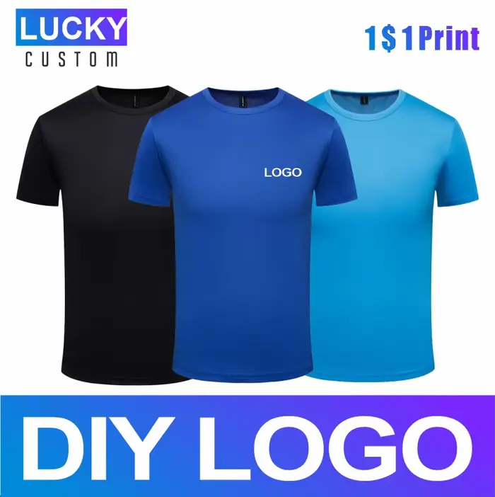 T-shirt à col rond à séchage rapide pour l'été