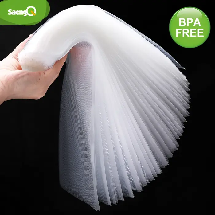 SaengQ – sacs sous vide de cuisine pour aliments, Machine d'emballage sous vide, sac de stockage des