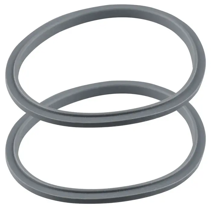 Lot de 2 Pièces de Rechange Gris Compatible avec les Mélangeurs NutriBullet 600W 900W NB-101B NB-201