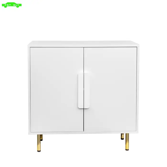 Armoire de rangement moderne avec poignée, buffet, armoires de rangement, 2 portes, salon, salle à m