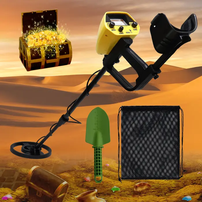 Kit d'accessoires pour détecteur de métaux, localisateur, outil de chasse au trésor avec sac à pelle
