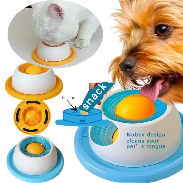 Bol à lécher pour chien et chat