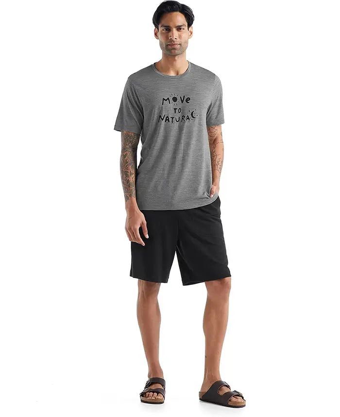Shorts d'entraînement en laine mérinos pour hommes