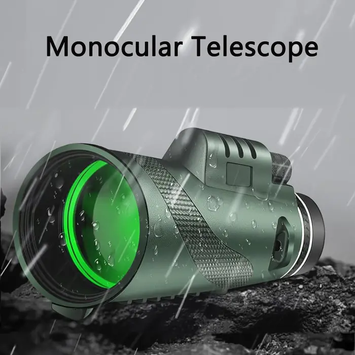 Longue-vue monocular 8x42 professionnelle zoom étanche IPX4 BAK4 FMC chasse randonnée ornithologie