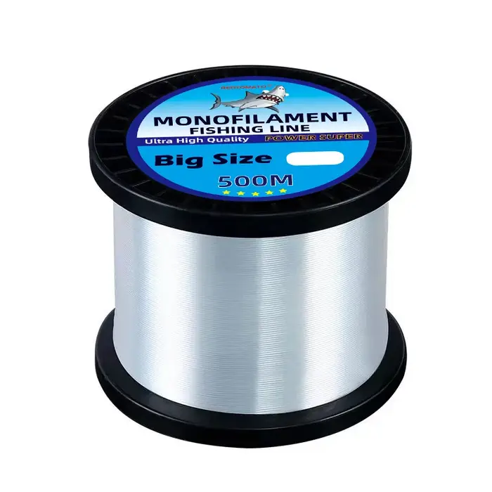 0.6/0.7/0.8/0.9/1.0mm ligne de pêche de grande taille 500m 100m Monofilament pêche en mer ligne de p