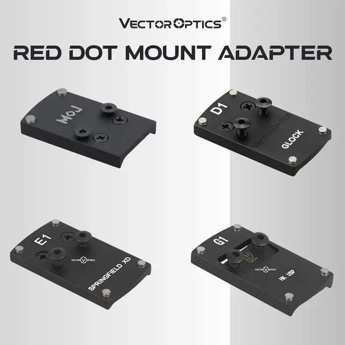 Viseur point rouge Vector Optics pour Frenzy SCRD-36/37 - Montage MOJ pour armes de chasse précises