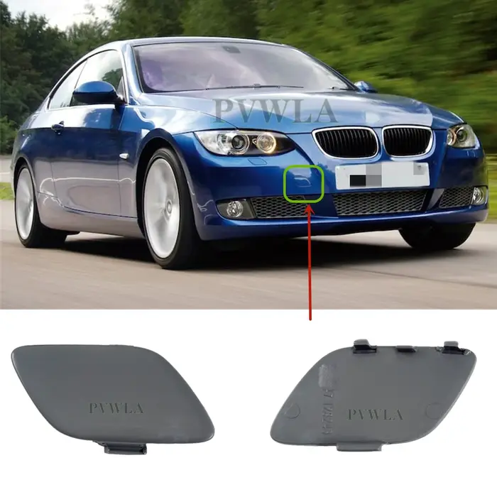 Pour BMW E92 E93 2008 2009 2010 2011 apprêté pare-chocs avant remorquage oeil garniture capuchon cou