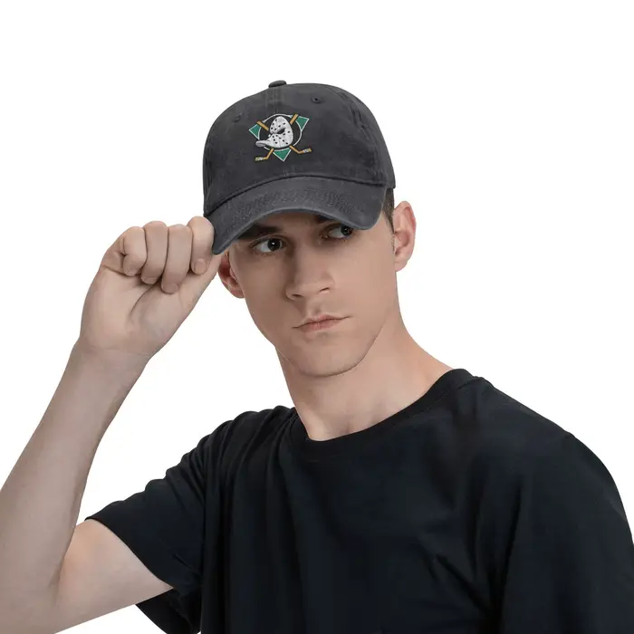 Casquette baseball Mightys Ducks camouflage pour chasse camping - Ajustable mode hip hop homme adulte