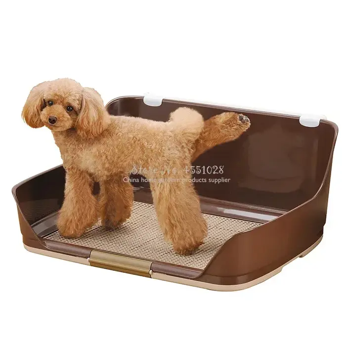 Plateau de pot en résine pour chien