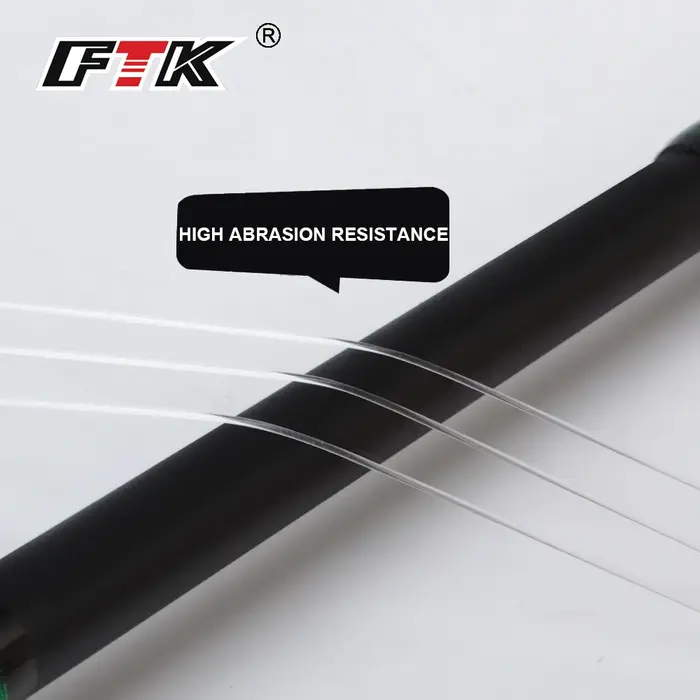 FTK 100m ligne de pêche en fluorocarbone 4.13-34.32LB revêtement en fluorocarbone japon Fiber de car