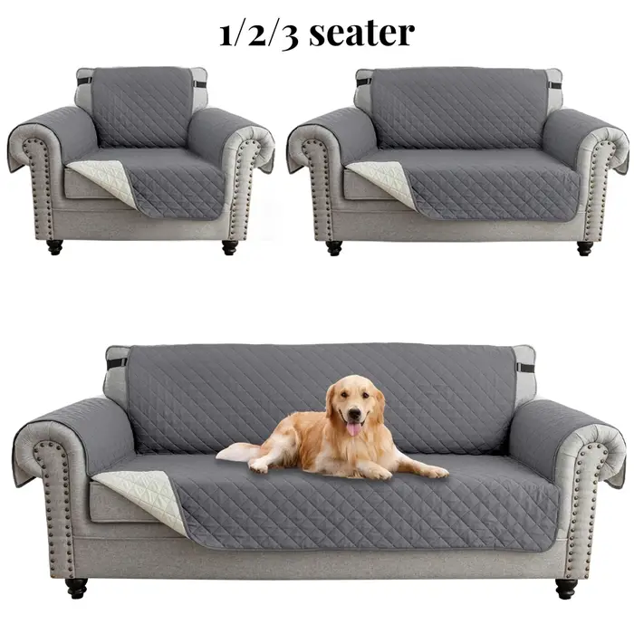 Housse de canapé imperméable, matelassée, Anti-usure, pour chien, animal de compagnie, enfants, faut