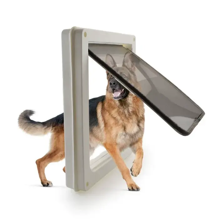 Grande porte pour animaux de compagnie pour chiens de taille moyenne et grande, porte pour animaux d