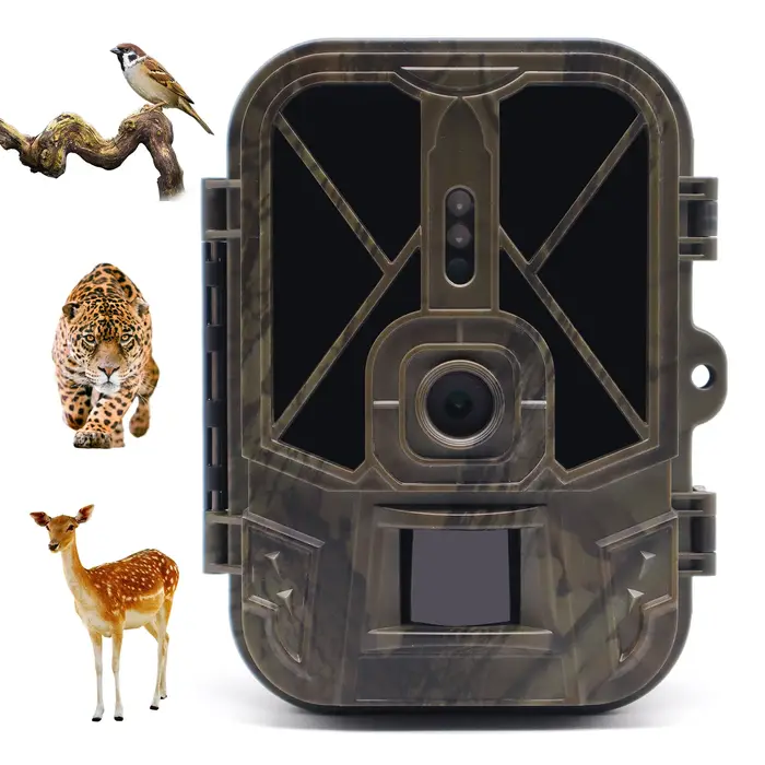 SuntekCam caméras de suivi des sentiers de la faune 50MP 4K IP65 caméra de chasse HC940A 10 * AA bat