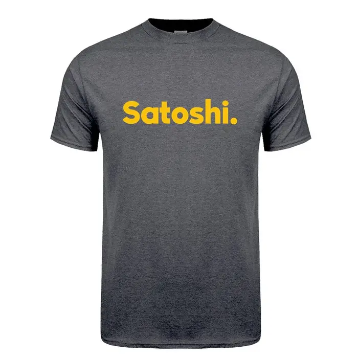 Bitcoin Satoshi t-shirt été hommes coton à manches courtes drôle Blockchain hauts t-shirts homme vêtements OT-051