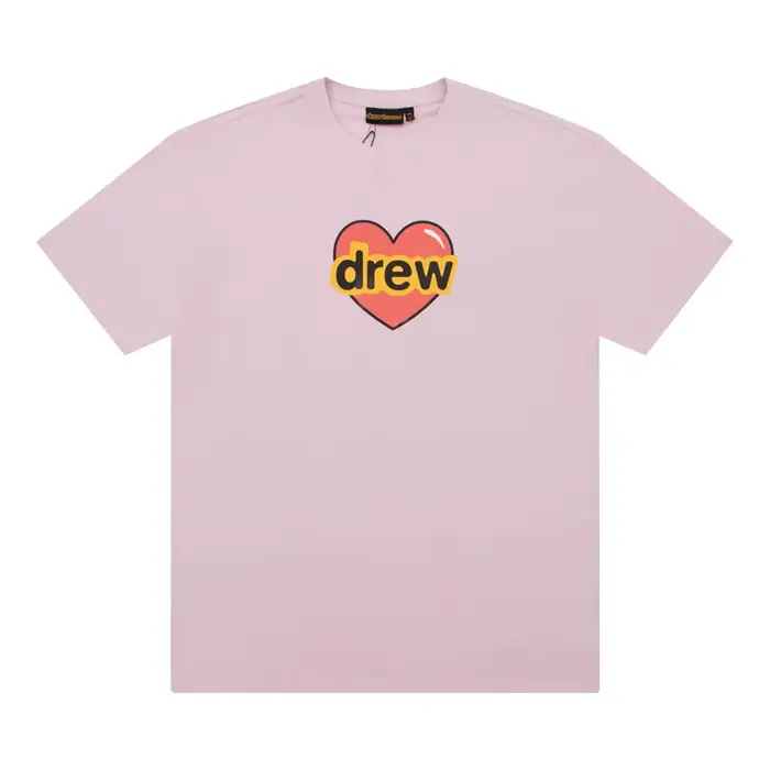 Drew House nouveaux vêtements pour hommes vintage en détresse T-shirt hommes et femmes imprimé ample