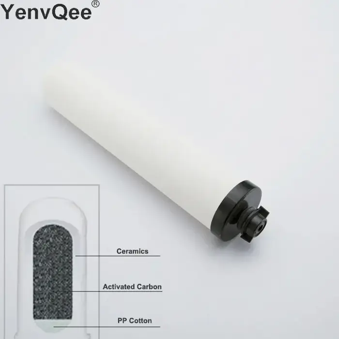 Cartouche filtrante en céramique, 1 pièce, purificateur d'ultrafiltration, filtre à eau, boisson ind