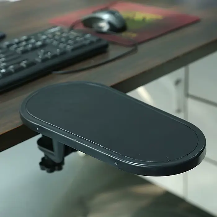 Support de poignet ergonomique réglable pour clavier, rallonge d'accoudoir d'ordinateur, support de 
