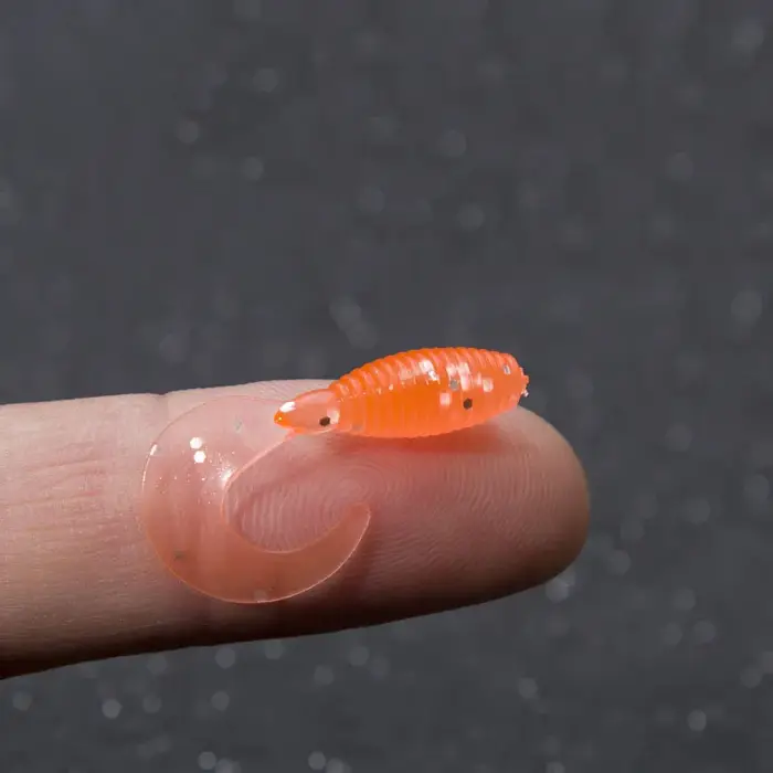 10 pièces rouleau queue souple leurres Silicone appât 30mm 0.4g marchandises pour la pêche en mer Sw