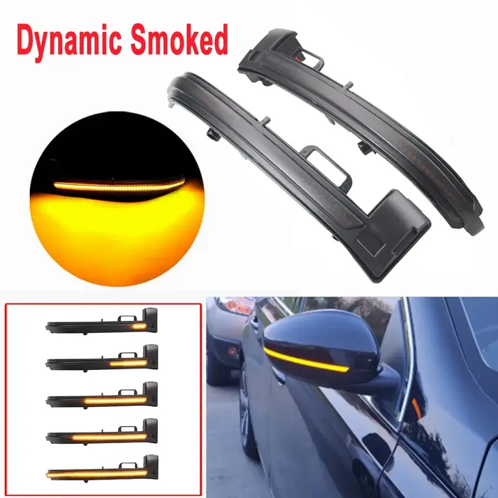 Clignotant Dynamique LED Séquentiel Rétroviseur Peugeot 308 II SW 2013-2019 Signalisation Moderne Styling Auto