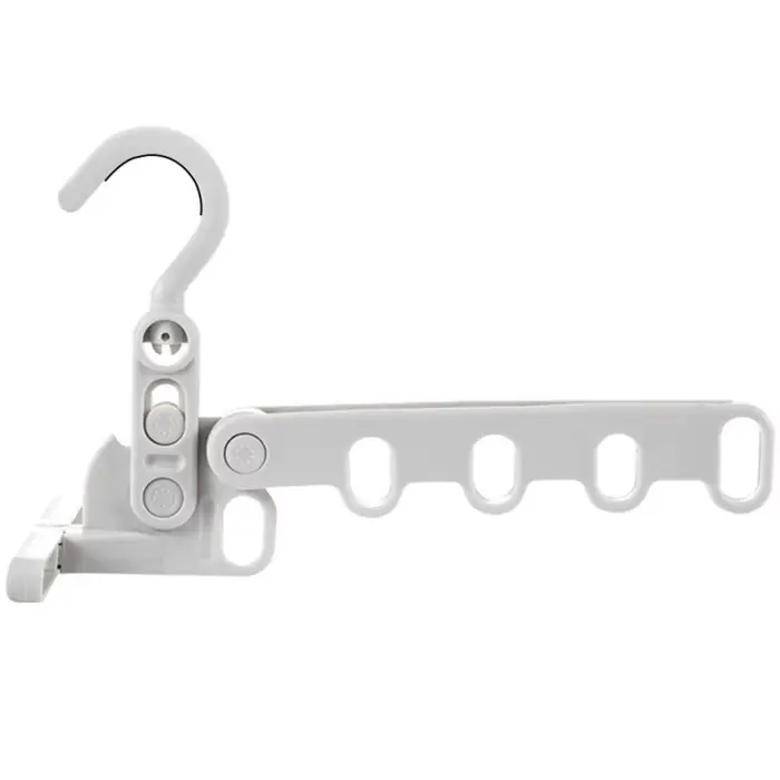 Nouveaux hôtels pliable vêtements support de séchage cinq trous multi-fonction vêtements crochet Ang