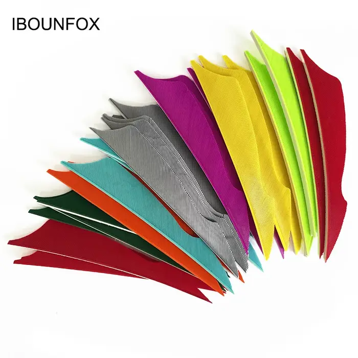 Plumes de dinde naturelles pour tir à l'arc 50 pièces aile droite 17 couleurs variées pour chasse et compétition