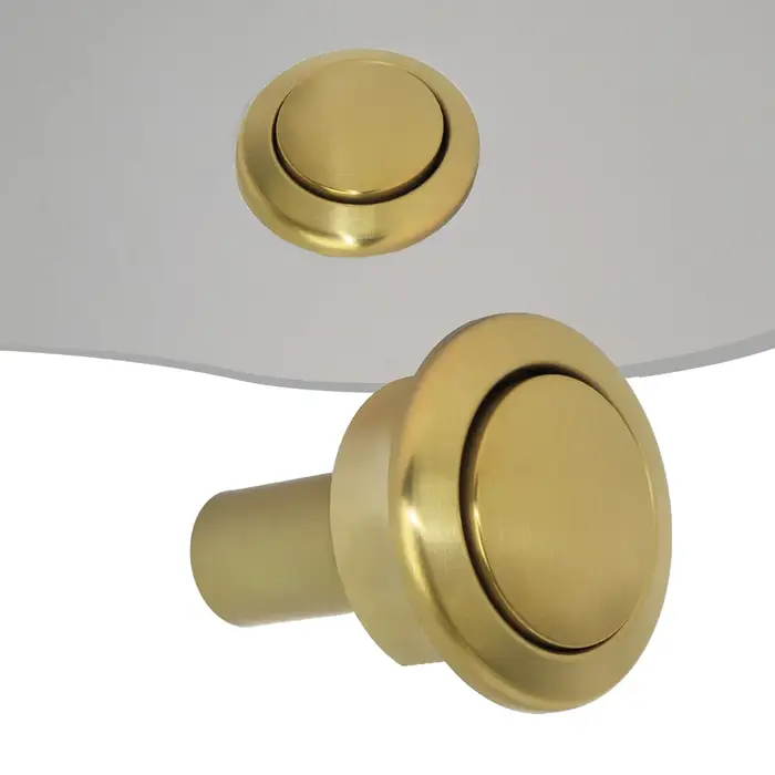 Pour Siamp pour Storm 33A bouton poussoir de toilette or brossé bouton de chasse d'eau pour la maison salle de bain Valve de chasse d'eau 34335077