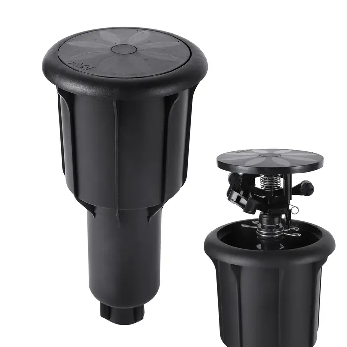 25 ° ~360 °   Arroseurs réglables 1/2 "3/4" filetage femelle Pop Up bascule arroseur rotatif pelouse