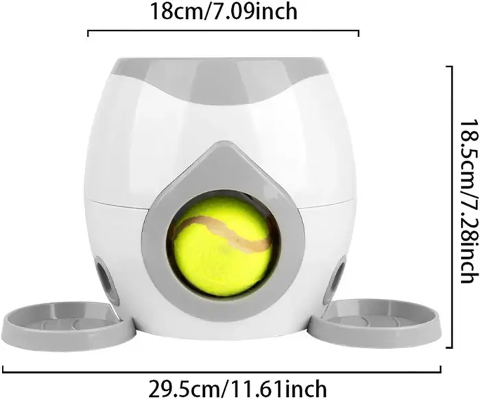 Lanceur automatique de balles pour chien