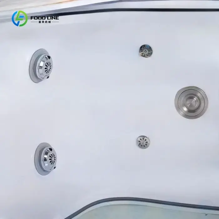 Spa de bain d'ozone d'hydrothérapie de Massage de bulle personnalisé pour les chiens escaliers réglables de fond