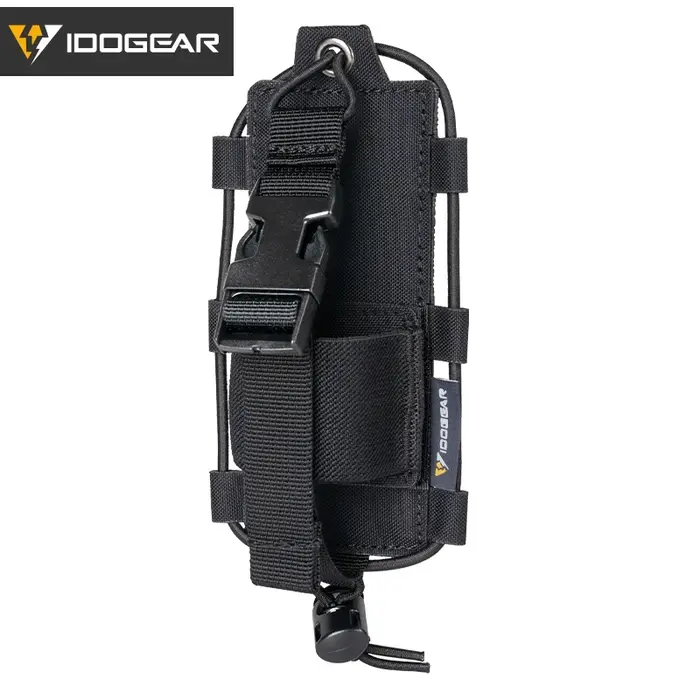Poche radio tactique IDOGEAR Gridlok - compatible BAOFENG POFUNG UV5R UV82 équipement MOLLE chasse
