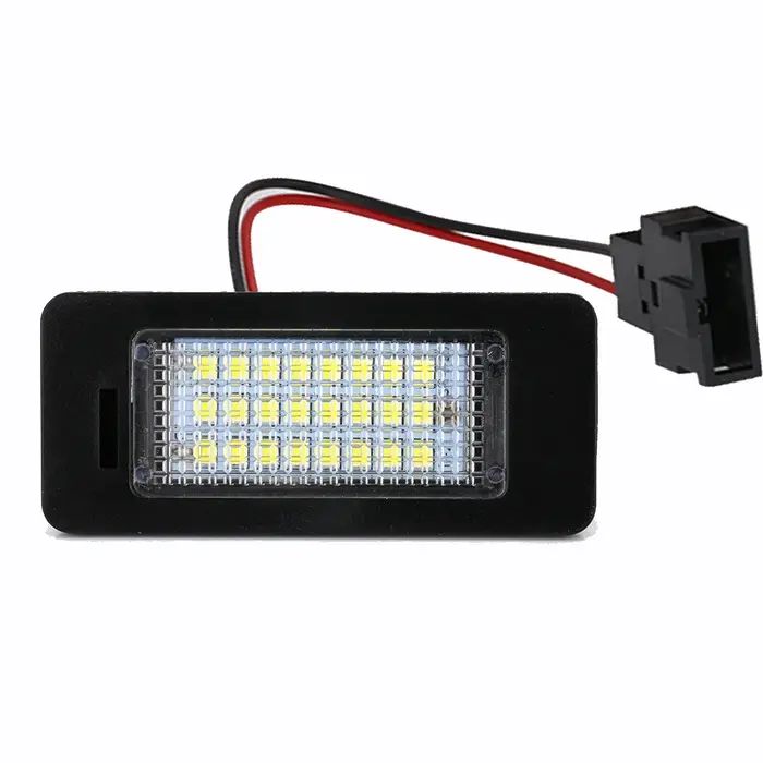 Lampe de plaque d'immatriculation LED 12V pour Audi A4 A5 Q5 S5 TT A1 S4 A6 A7 2008 2013 Visibilité Sécurité Occasions Spéciales
