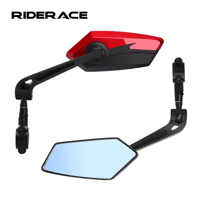Rétroviseur de vélo bicolore grand Angle réflecteur clair large gamme rétroviseurs de vélo cyclisme 