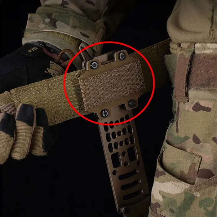 Adaptateur holster tactique modulaire MHA - Support montage léger Bison ceinture combat deux pièces