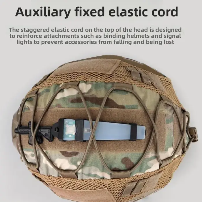 Housse de camouflage Ops-Core Fast pour casque tactique homme robuste résistance camouflage sport chasse airsoft paintball