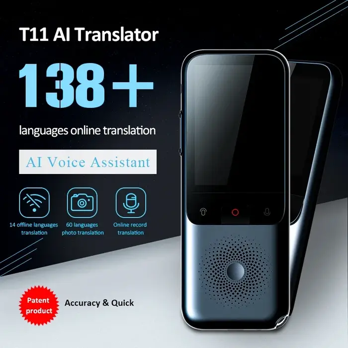 Traducteur intelligent IA 17 langues hors ligne 138 en ligne traduction photo temps réel chat GPT appareil