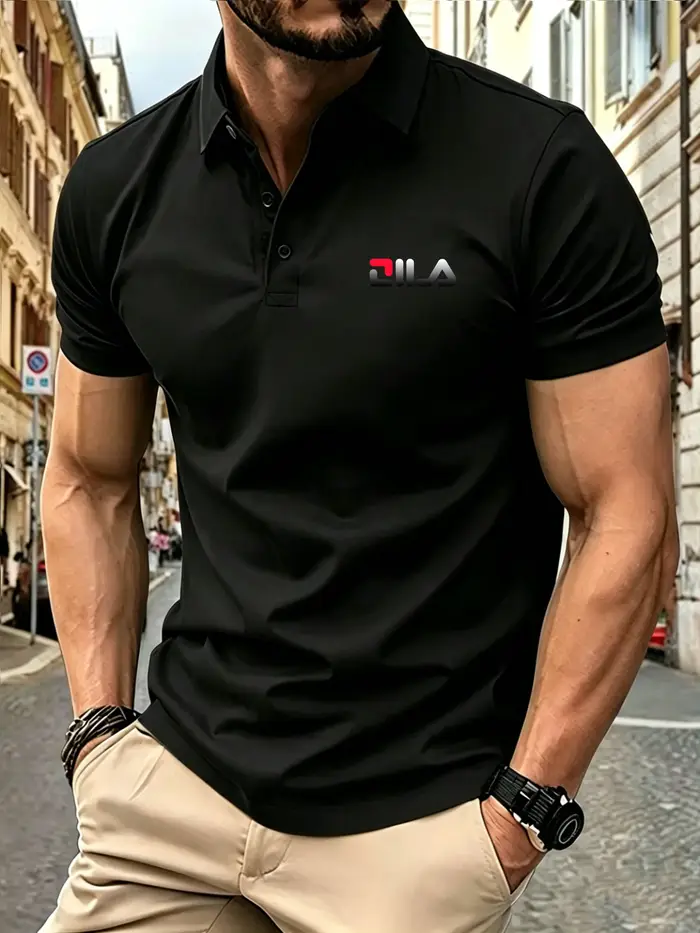 Polo à manches courtes pour homme