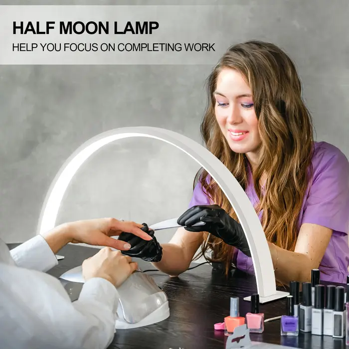 Lampe de remplissage d'arc d'ongle d'aviation de LED, gradation tricolore, portable, beauté, travail