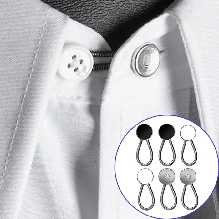 Bouton d'extension de taille télescopique, bouton détachable, Extension de taille, bouton de réglage