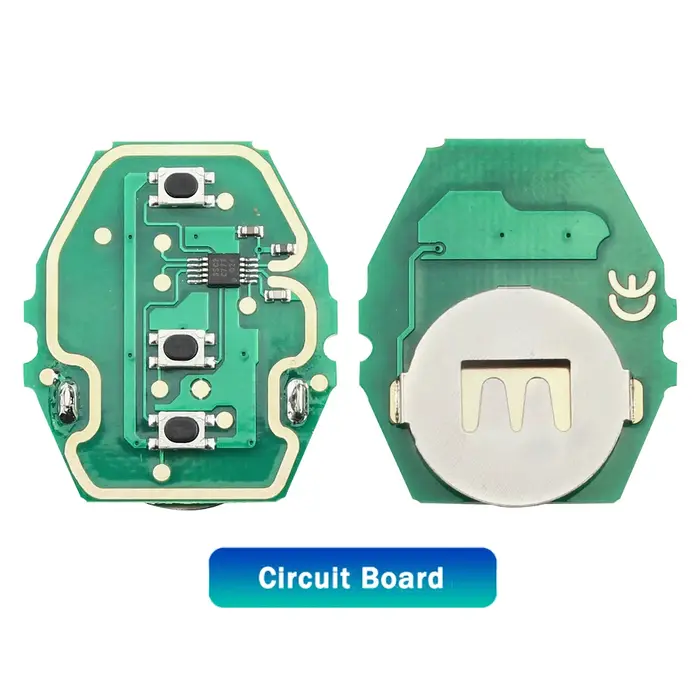 EllYYOU-Coque de clé à distance à 3 boutons, circuit imprimé Fob, BMW E36, E38, E39, E46, E53, E60, 