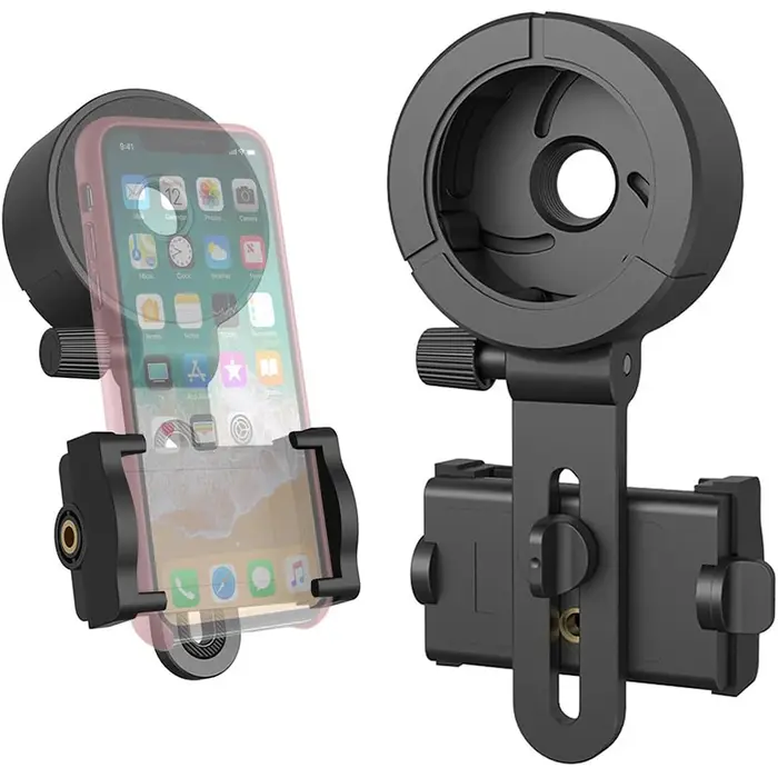 Adaptateur universel télescope smartphone pour jumelles monoculaires longue-vue fixation réglable chasse