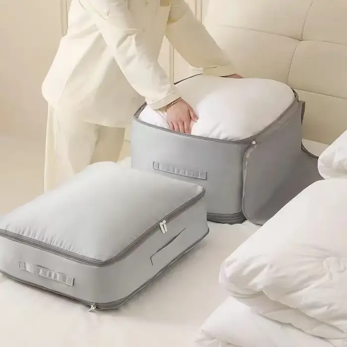 Sac de rangement auto-compressible robuste