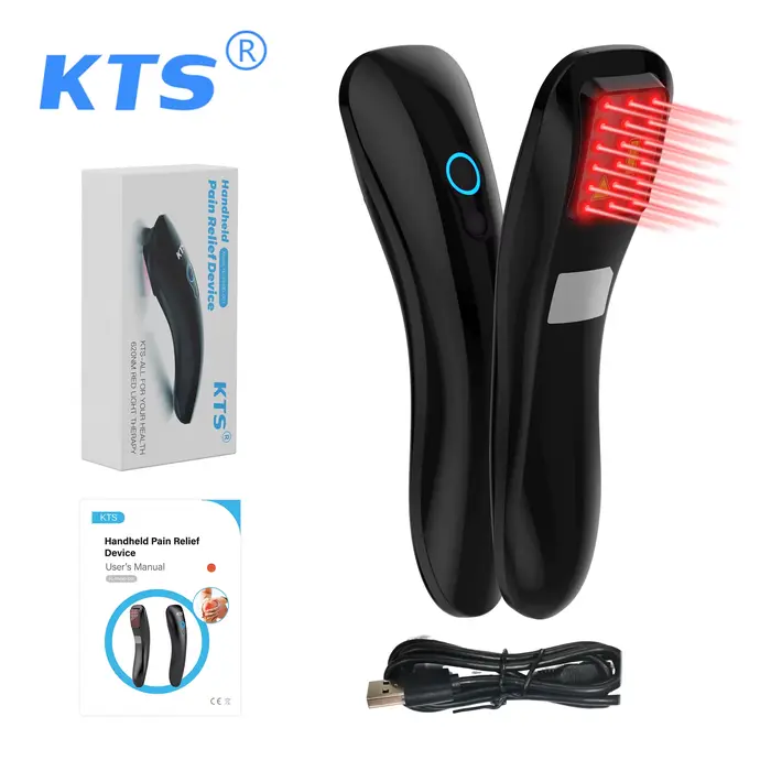 Dispositif de thérapie au Laser KTS pour soulager la douleur corporelle, Diode Laser 18x620nm LLLT, équipement de physiothérapie pour l'arthrite au Laser froid, masseur