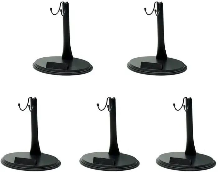 Support de figurine d'action, 5 pièces, échelle 1/6, support de modèle 12 pouces, Base de Support no