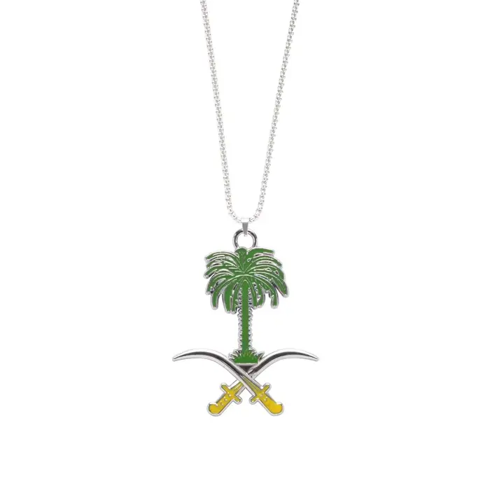 Logo National de l'Arabie Saoudite, Pendentif Nikde Voiture, Ornements de Rétroviseur existent, Déco