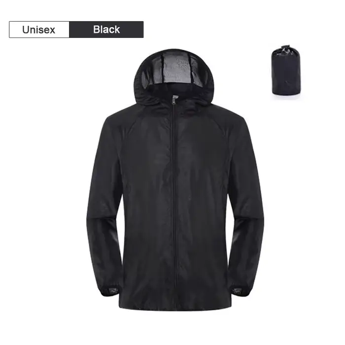 JNLN Camping veste de pluie hommes femmes imperméable Protection solaire vêtements pêche chasse vête