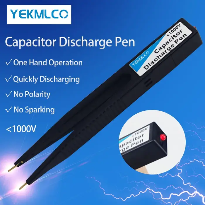 YEKMLCO – stylo de décharge à condensateur, décharge rapide, haute tension 1000V, outil de réparatio