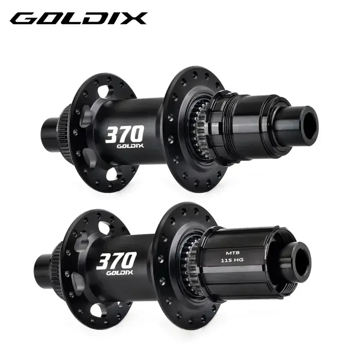 GOLDIX GDX370 32H moyeu de vélo roulement scellé serrure centrale frein à disque j-bend 32 trous cli