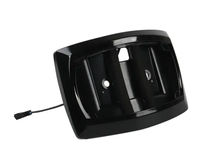 Kit de relocalisation de cadre de plaque d'immatriculation incurvé à LED pour motos Harley-Davidson 