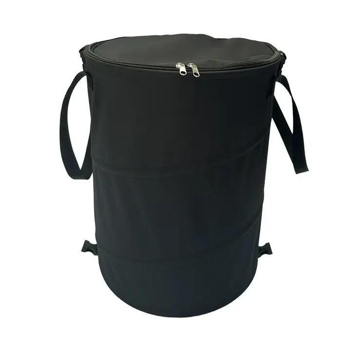 Poubelle de camping pliable multifonctionnelle, boîte de rangement de grande capacité, panier à vête